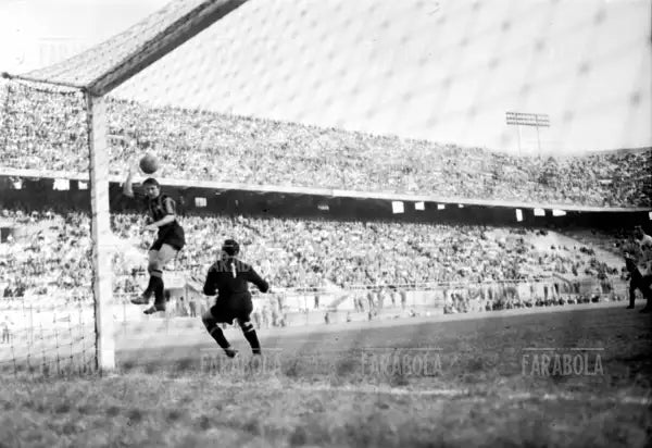 Gol di Firmani, Inter vs Padova, 1958 - Farabola Immagine digitale
