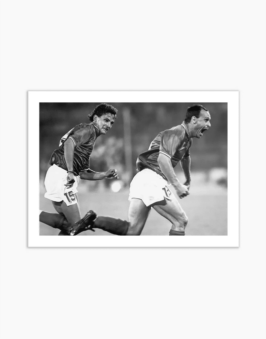 Gol di Schillaci, Mondiali 1990 - Farabola WhiteWall App Product