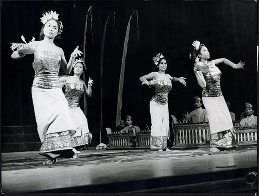 Gong - Sawan Balli rituali indonesiani 1978 Ft 37227 - Stampa 24x18 cm - Farabola Stampa ai sali d'argento