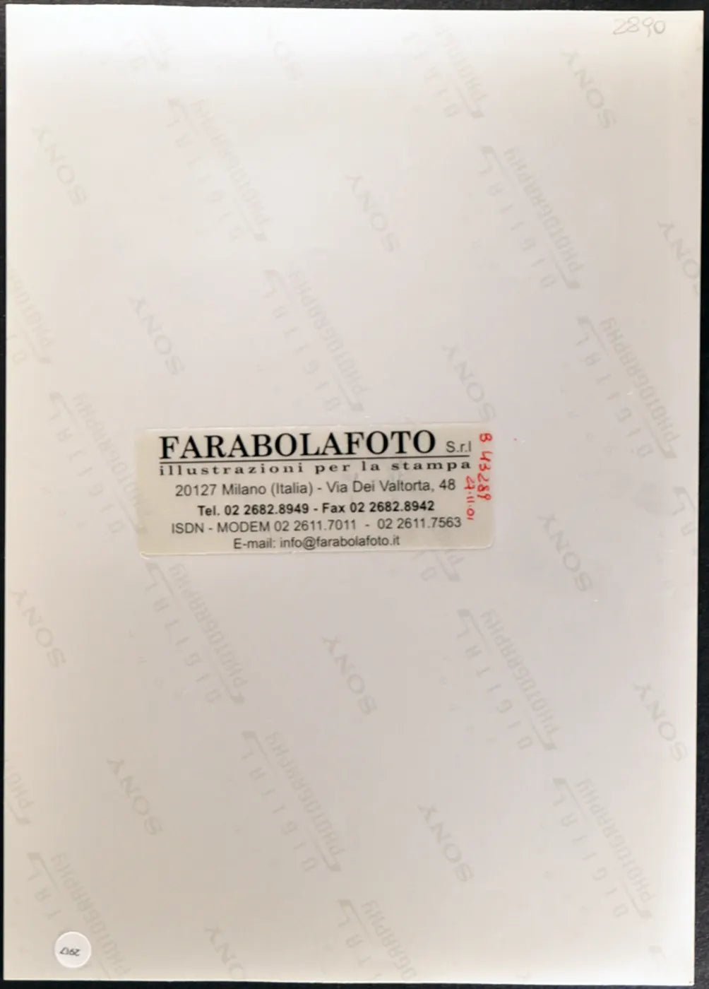 Grande Fratello 1 Daria Bignardi Ft 2917 - Stampa 20x25 cm - Farabola Stampa digitale