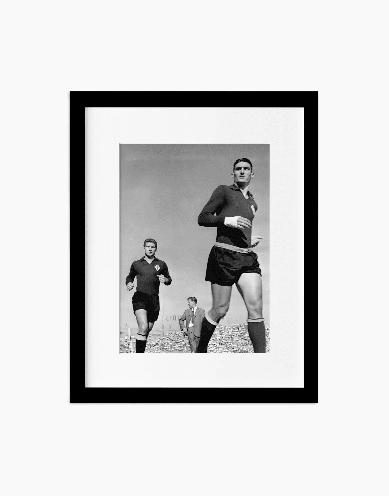 Gratton e Julinho, Fiorentina, 1956 - Farabola WhiteWall App Product