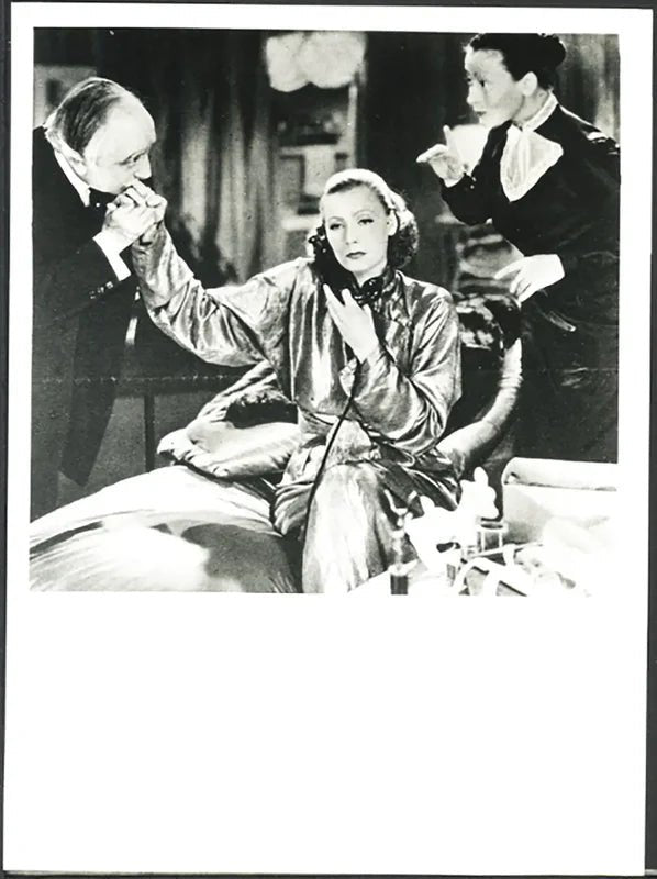 Greta Garbo nel film Grand Hotel 1932 Ft 37387 - Stampa 24x18 cm - Farabola Stampa ai sali d'argento (anni 90)