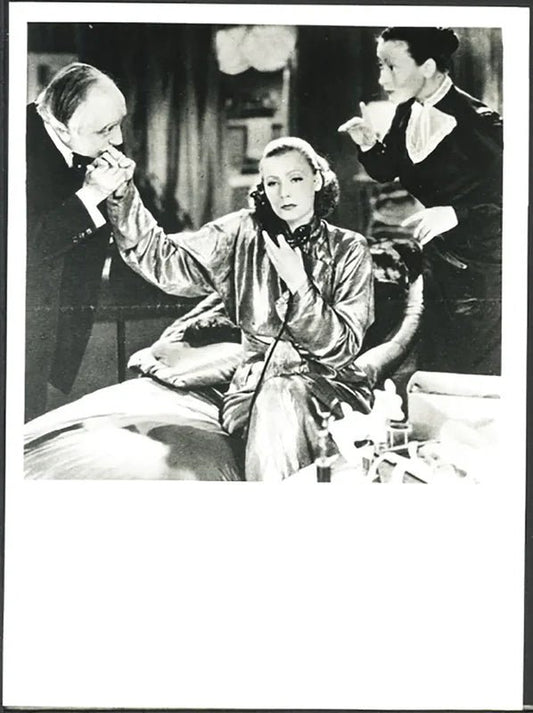Greta Garbo nel film Grand Hotel 1932 Ft 37387 - Stampa 24x18 cm - Farabola Stampa ai sali d'argento (anni 90)