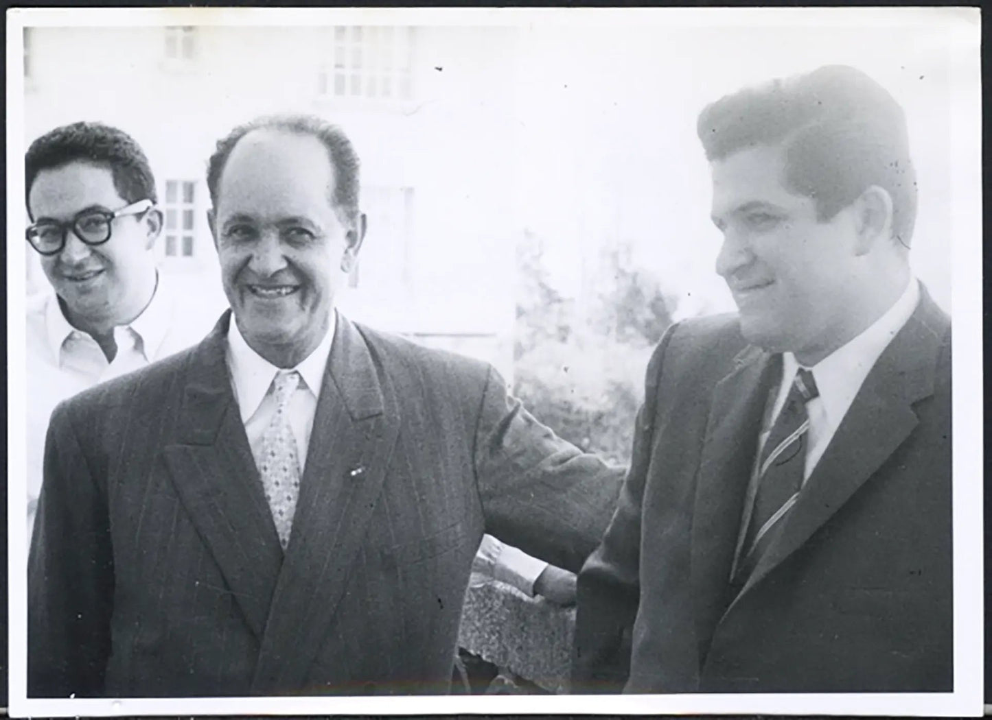 Gustavo Rojas Pinilla alle Bermuda 1957 Ft 36754 - Stampa 13x18 cm - Farabola Stampa ai sali d'argento