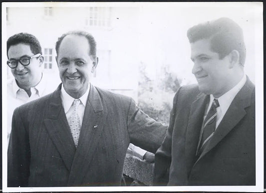 Gustavo Rojas Pinilla alle Bermuda 1957 Ft 36754 - Stampa 13x18 cm - Farabola Stampa ai sali d'argento