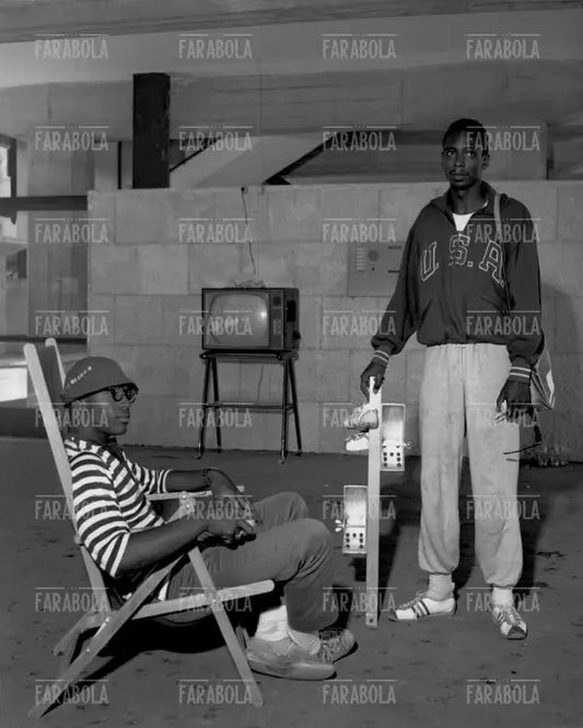 Hages Jones e Davis Ira, Olimpiadi di Roma, 1960 - Farabola Immagine digitale