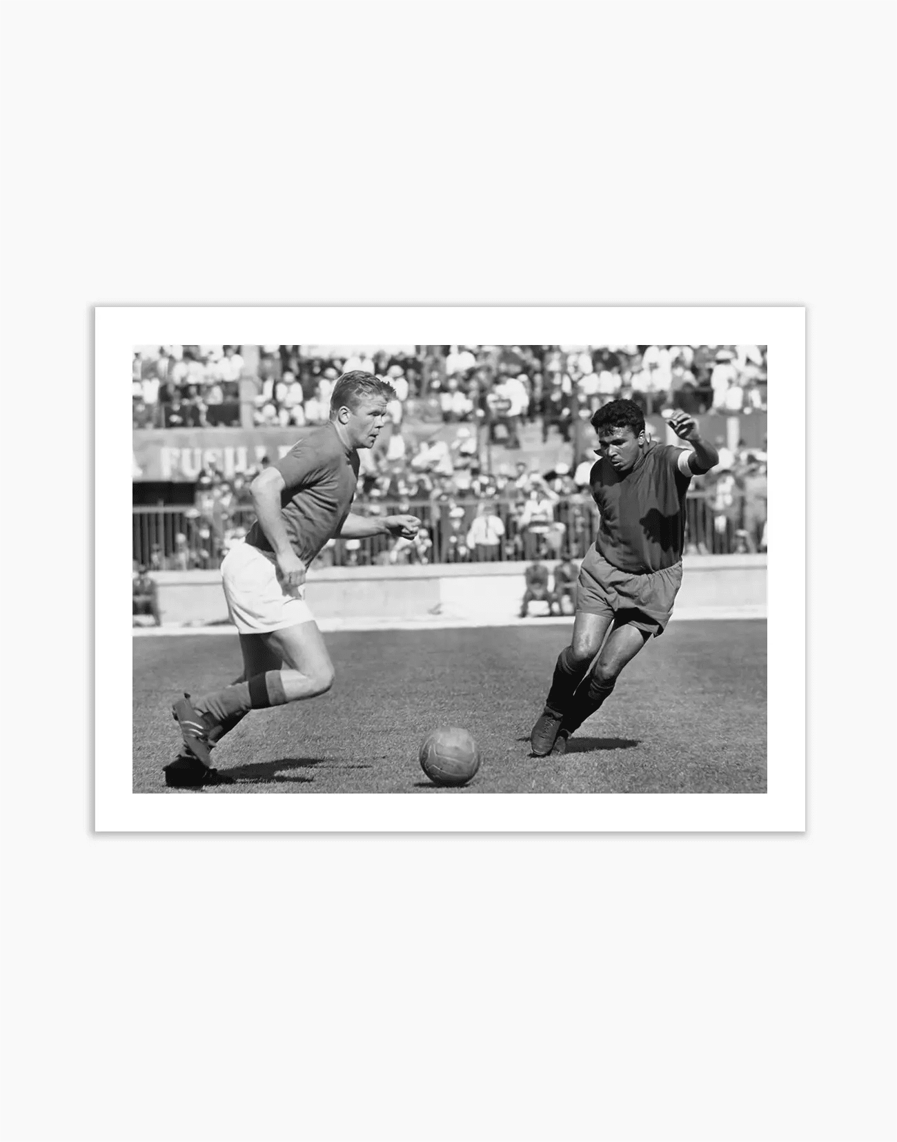 Haller e Cinesinho, Bologna-Catania 1964 - Farabola WhiteWall App Product