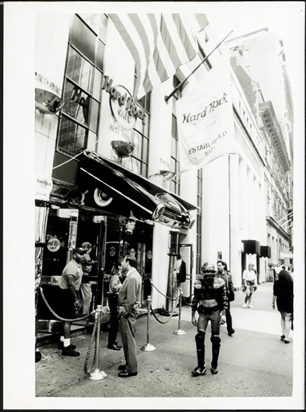 Hard Rock Cafè New York anni 90 Ft 37921 - Stampa 24x18 cm - Farabola Stampa ai sali d'argento