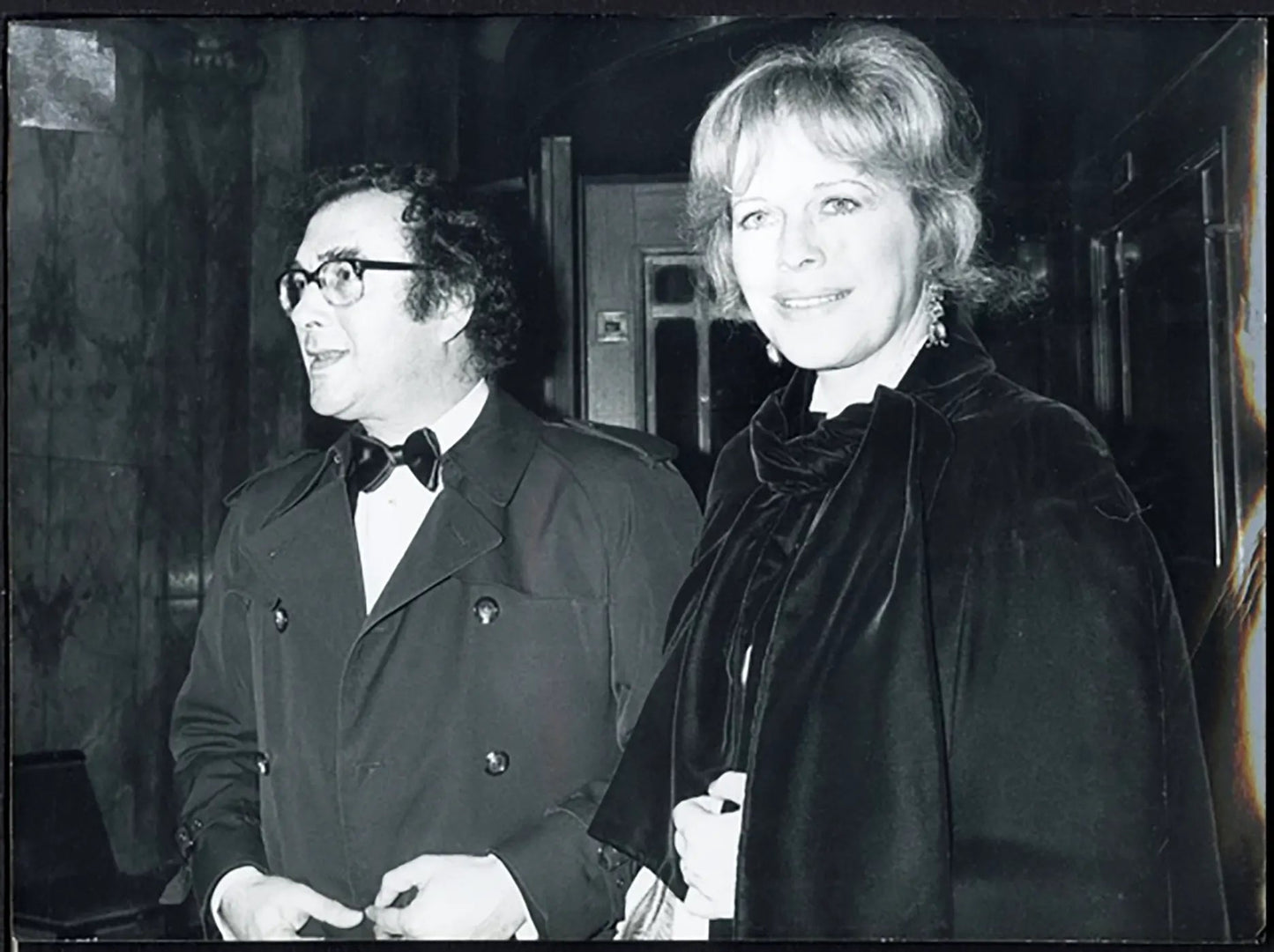 Harold Pinter Lady Antonia Fraser 1979 Ft 36860 - Stampa 20x15 cm - Farabola Stampa ai sali d'argento