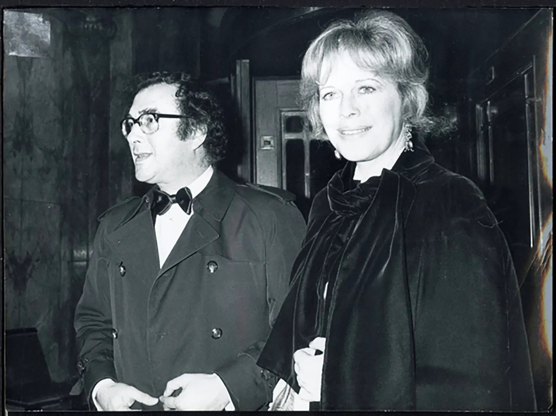 Harold Pinter Lady Antonia Fraser 1979 Ft 36860 - Stampa 20x15 cm - Farabola Stampa ai sali d'argento