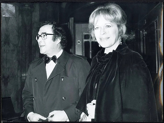 Harold Pinter Lady Antonia Fraser 1979 Ft 36860 - Stampa 20x15 cm - Farabola Stampa ai sali d'argento