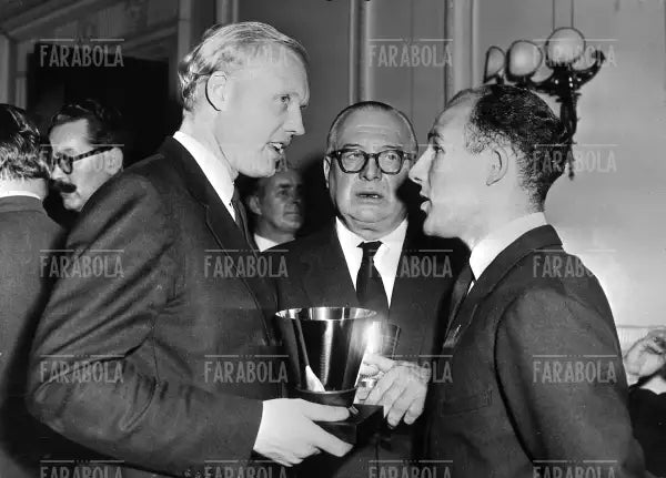Hawthorn, Vandervell e Stirling Moss, 1958 - Farabola Immagine digitale