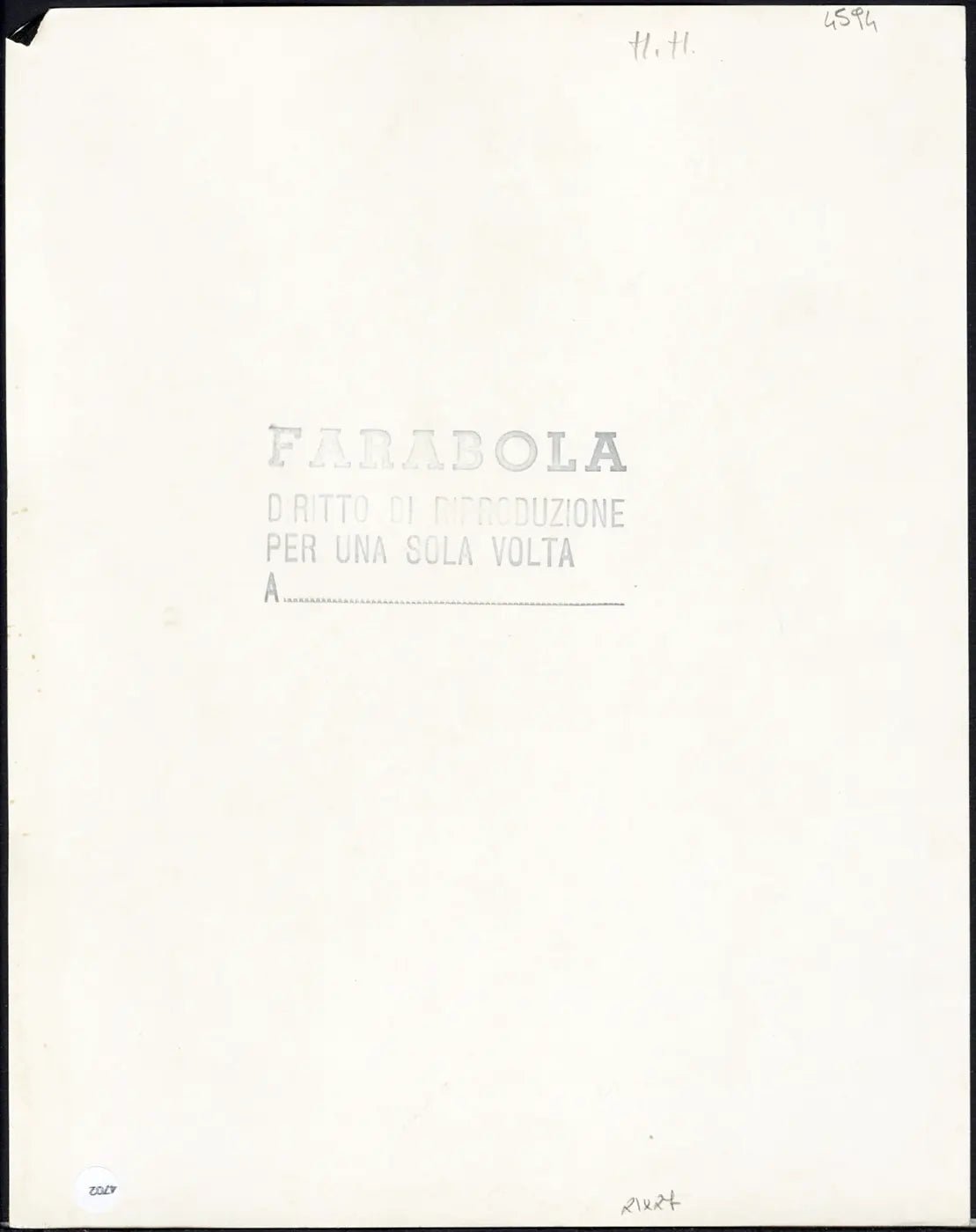 Helenio Herrera Inter anni 60 Ft 4702 - Stampa 21x27 cm - Farabola Stampa ai sali d'argento