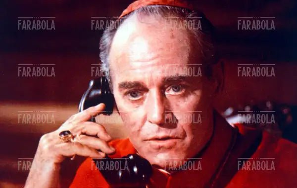 Henry Fonda in una scena del film Mussolini Ultimo Atto, 1974 - Farabola Immagine digitale
