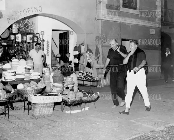 Henry Ford a Portofino, anni 60 - Farabola Immagine digitale