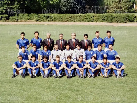 I 22 calciatori convocati in nazionale, Mondiali di Italia 90 - Farabola Immagine digitale