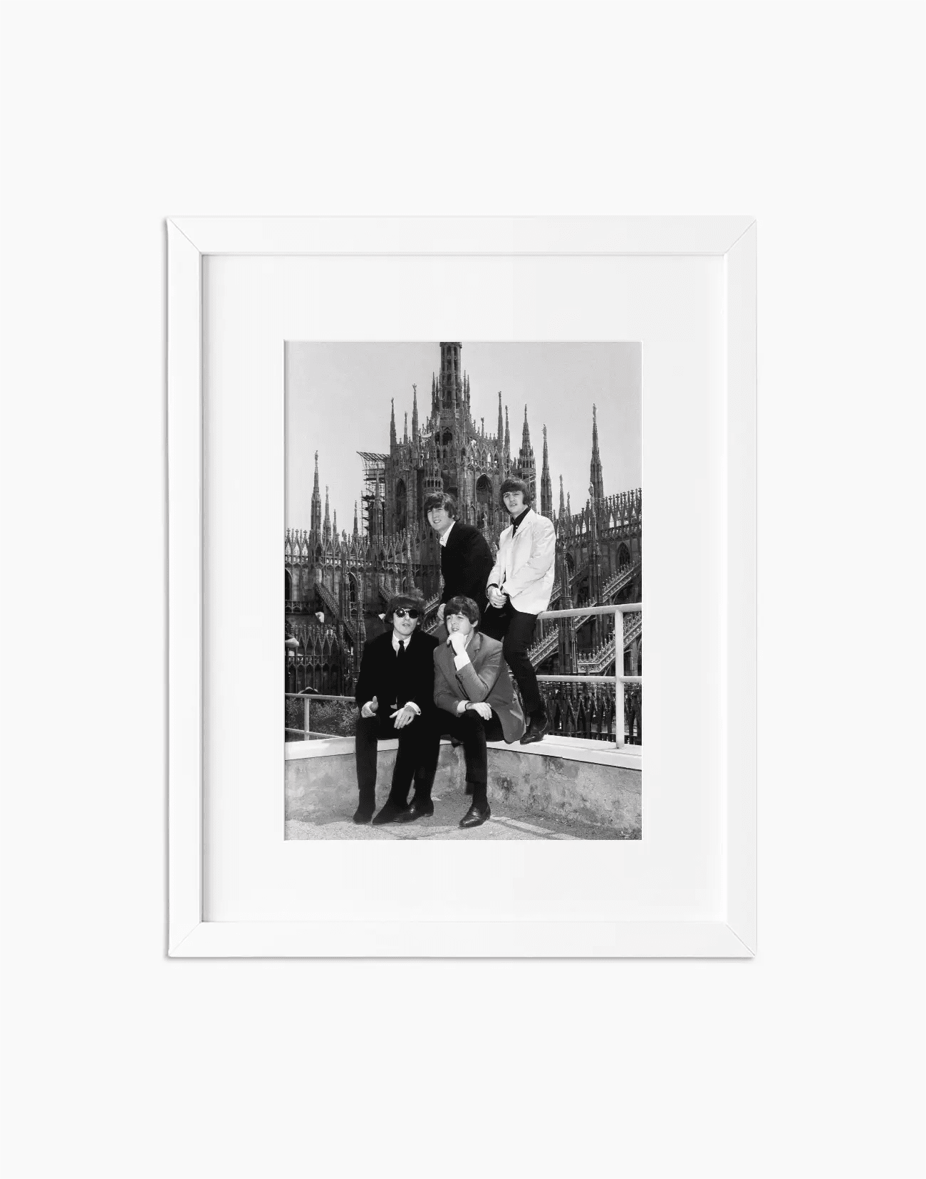 I Beatles a Milano, 1965 - Farabola WhiteWall App Product