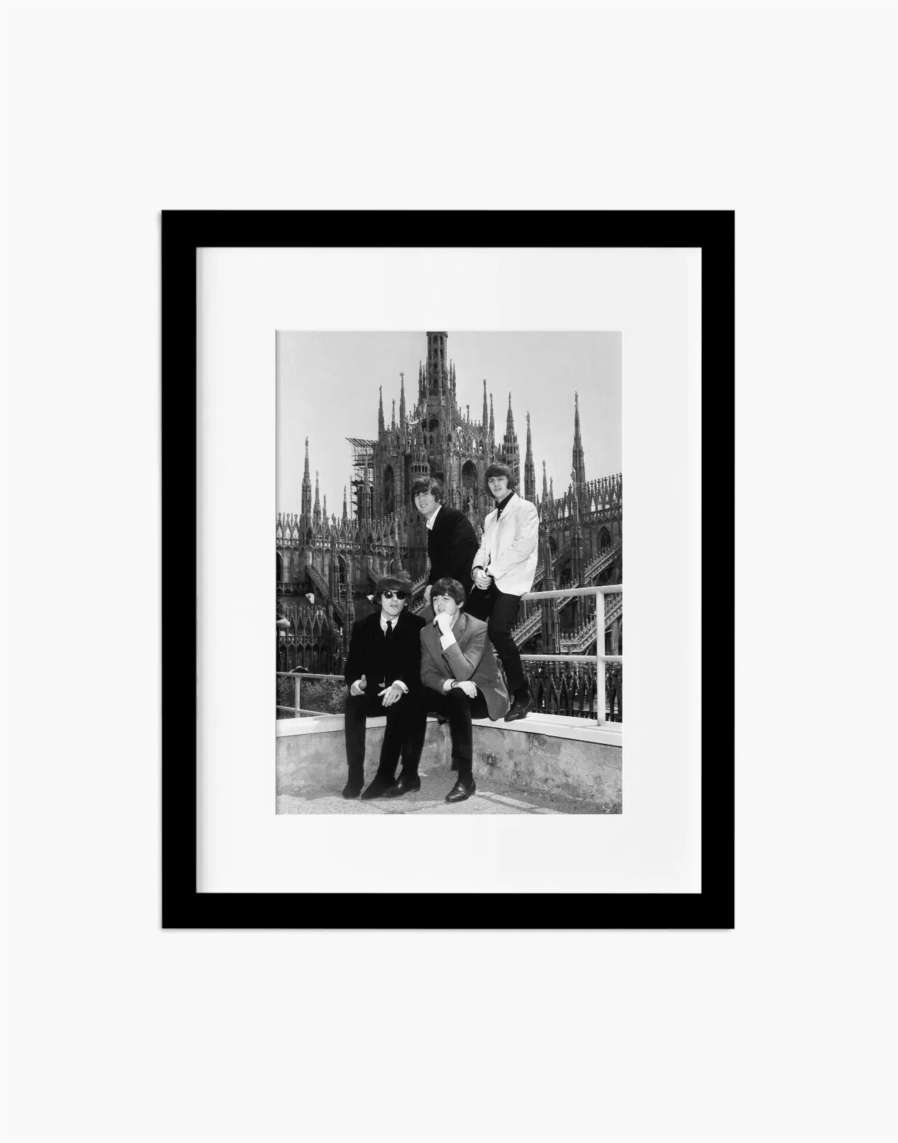 I Beatles a Milano, 1965 - Farabola WhiteWall App Product