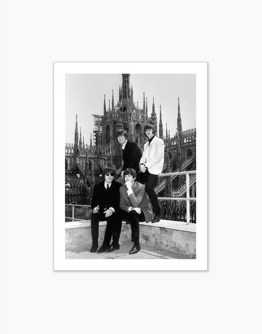 I Beatles a Milano, 1965 - Farabola WhiteWall App Product