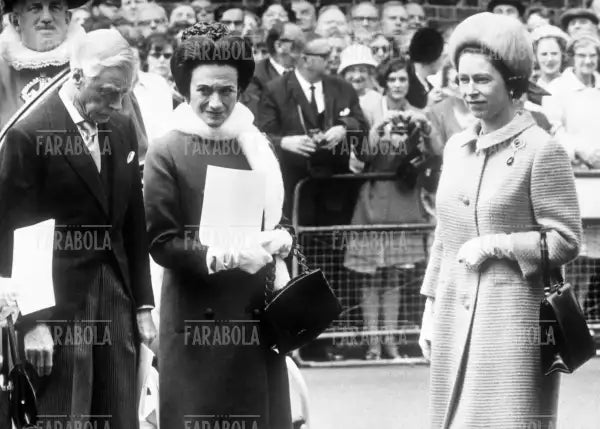 I Duchi di Windsor con la regina Elisabetta II, Londra, 1967 - Farabola Immagine digitale