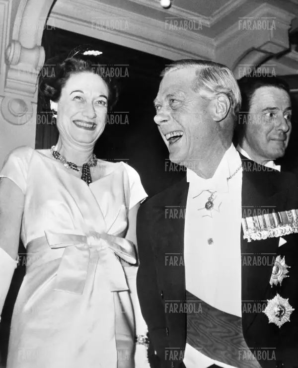 I Duchi di Windsor Edoardo e Wallis Simpson, Parigi, 1958 - Farabola Immagine digitale