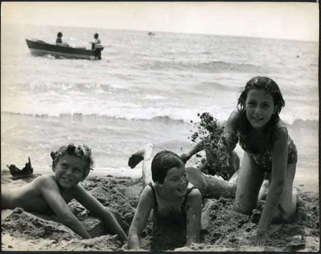 I figli di Roberto Rossellini anni 60 Ft 35960 - Stampa 21x27 cm - Farabola breadcrumbs : fotografie - vintage; foto - vintage - cinema