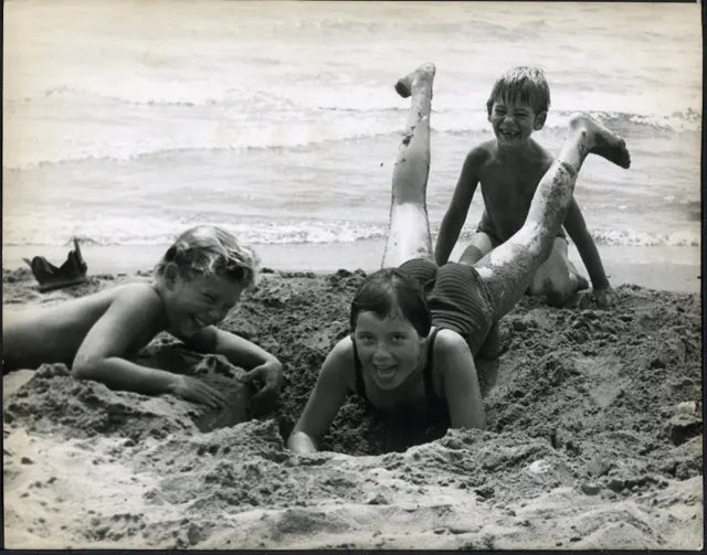 I figli di Roberto Rossellini anni 60 Ft 35972 - Stampa 21x27 cm - Farabola Stampa ai sali d'argento