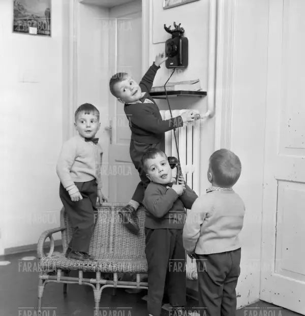 I Gemelli Sangion, Portogruaro, 1963 - Farabola Immagine digitale