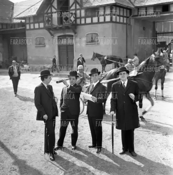 I Gufi all'Ippodromo, Milano, 1966 - Farabola Immagine digitale