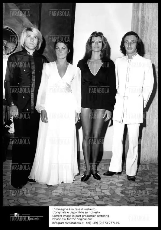 I Ricchi e Poveri, Festival di Venezia, 1970 - Farabola Immagine digitale