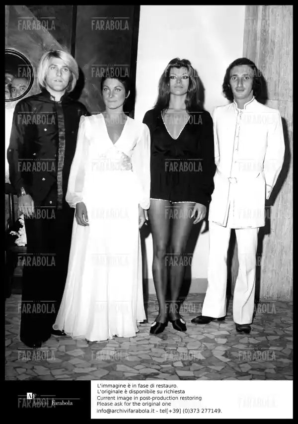 I Ricchi e Poveri, Festival di Venezia, 1970 - Farabola Immagine digitale