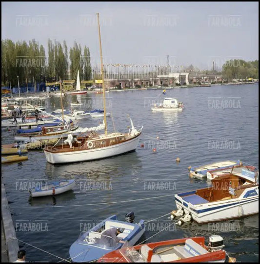 Idroscalo, Milano, anni 60 - Farabola Immagine digitale