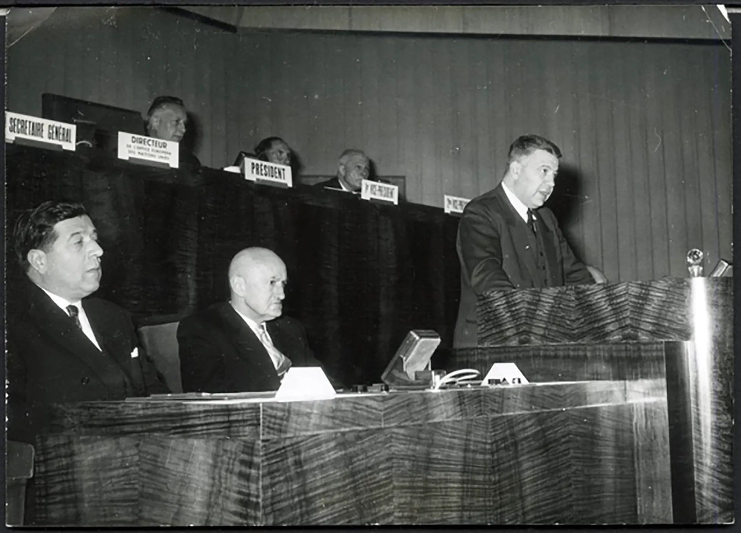 III Congresso Meteorologico Mondiale 1959 Ft 37056 - Stampa 20x15 cm - Farabola Stampa ai sali d'argento