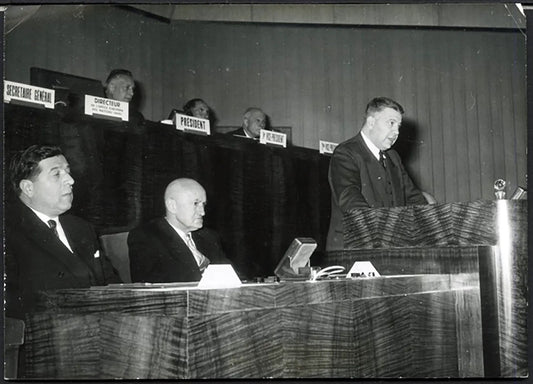 III Congresso Meteorologico Mondiale 1959 Ft 37056 - Stampa 20x15 cm - Farabola Stampa ai sali d'argento