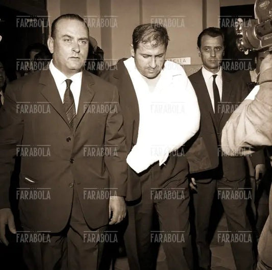 Il bandito Adriano Rovoletto, Milano, 1967 - Farabola Immagine digitale
