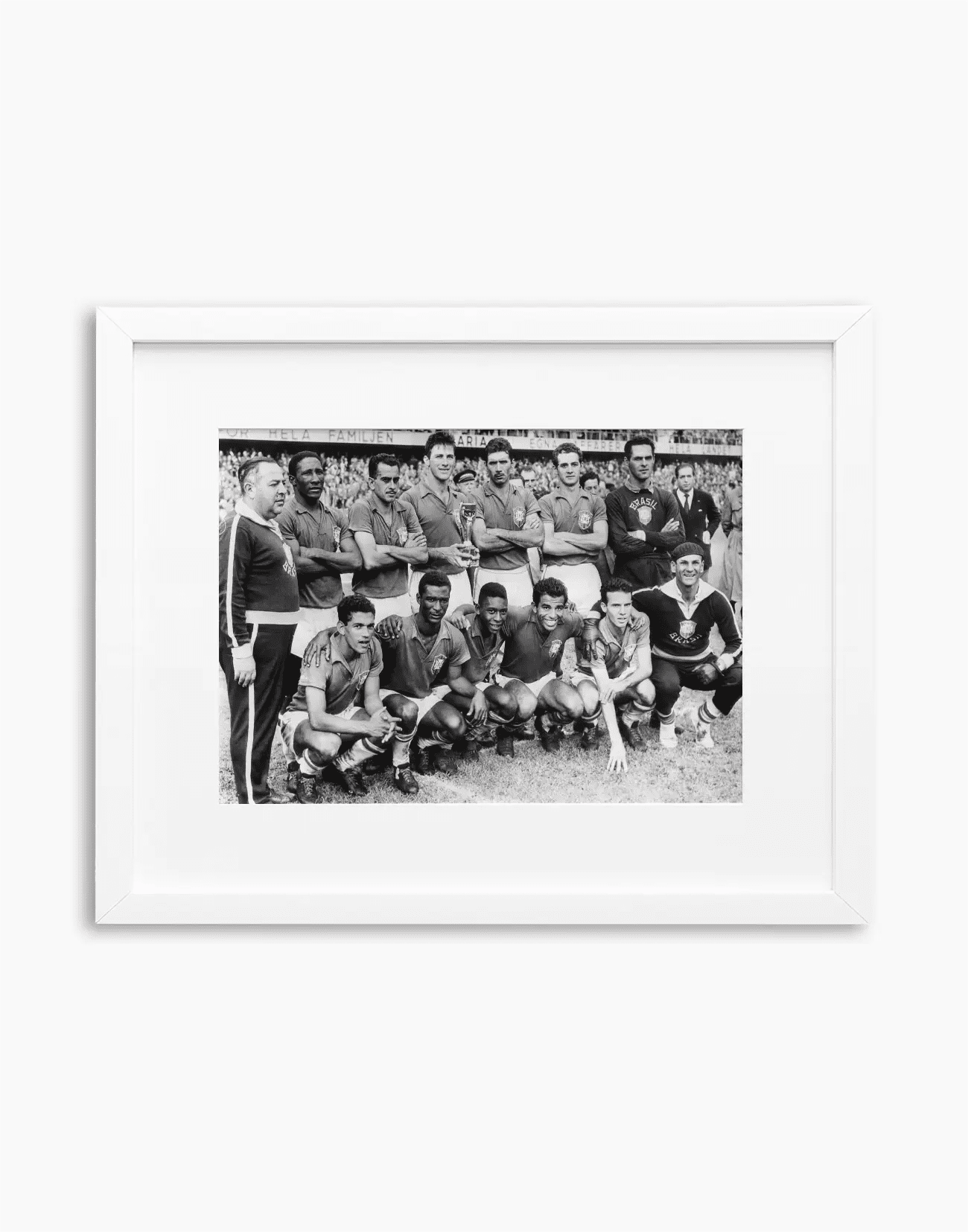 Il Brasile campione del mondo, 1958 - Farabola WhiteWall App Product