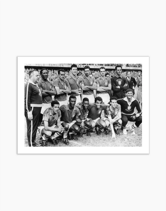 Il Brasile campione del mondo, 1958 - Farabola WhiteWall App Product