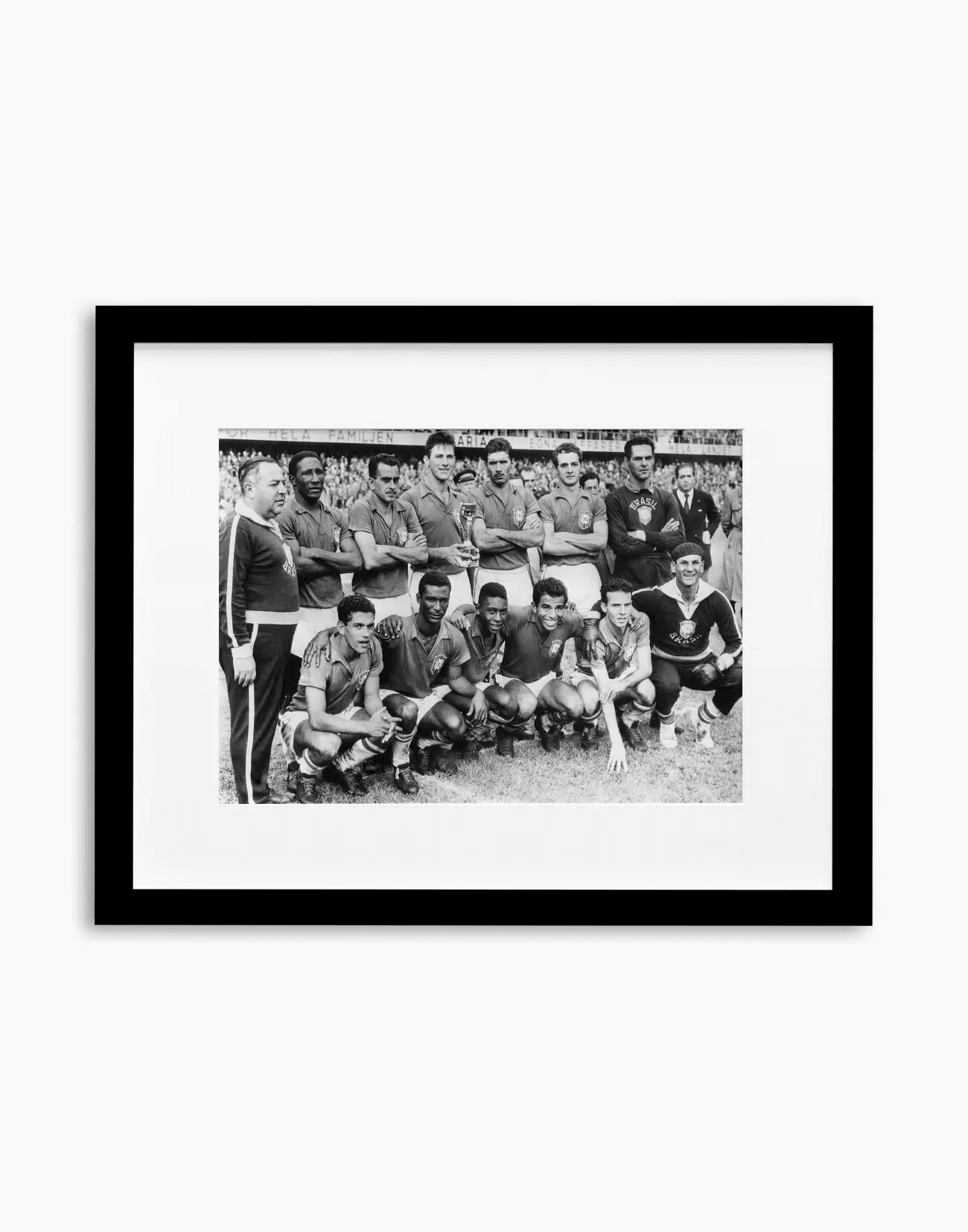 Il Brasile campione del mondo, 1958 - Farabola WhiteWall App Product