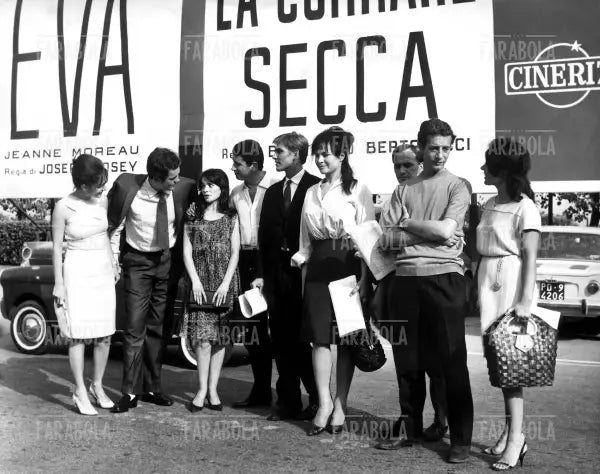 Il cast del film La comare secca, Festival di Venezia, 1962 - Farabola Immagine digitale