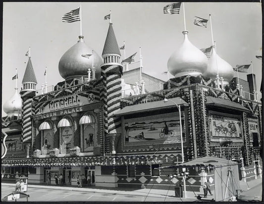 Il Corn Palace a Mitchell 1958 Ft 37935 - Stampa 20x15 cm - Farabola Stampa ai sali d'argento