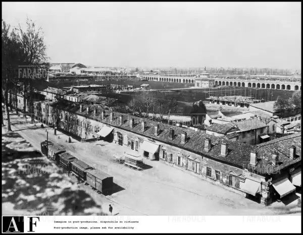 Il Lazzaretto, Milano, 1890 - Farabola Immagine digitale