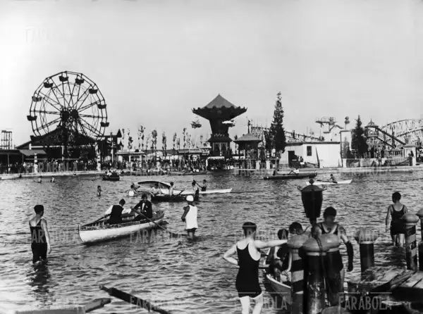 Il Lido di Milano, 1937 - Farabola Immagine digitale