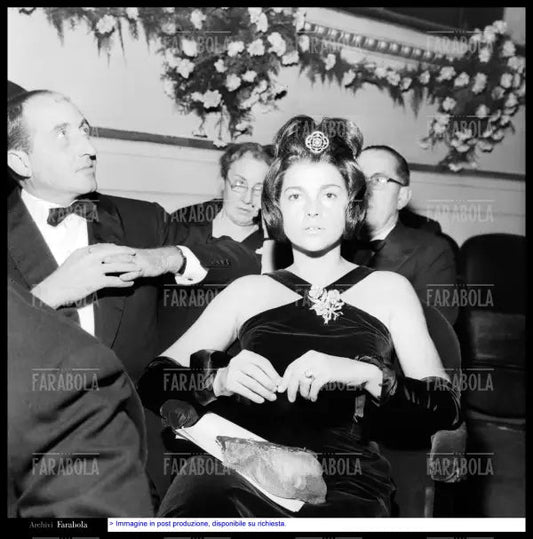 Il marchese Camillo Casati Stampa con la moglie Anna Fallarino, Milano, 1961 - Farabola Immagine digitale