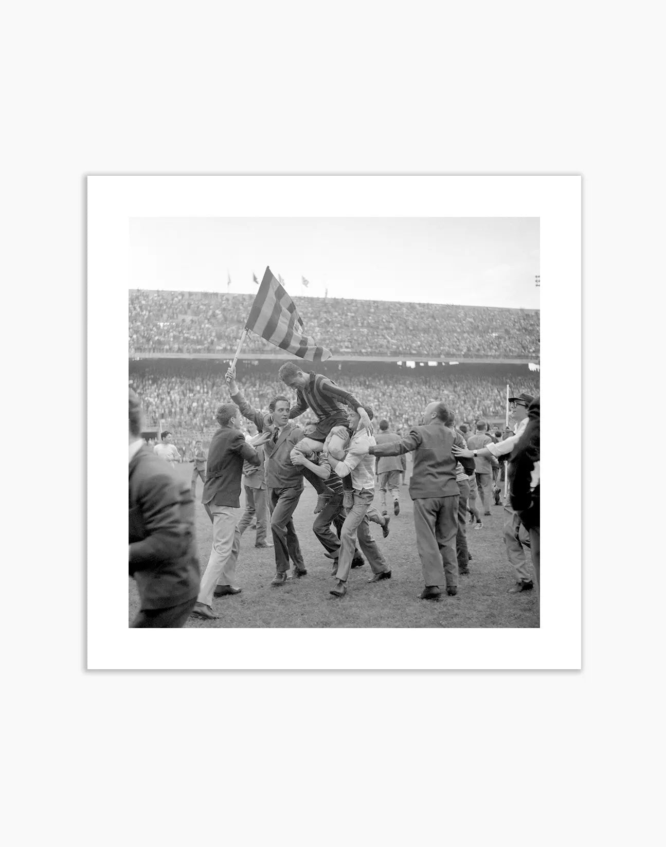 Il Milan festeggia lo scudetto, 1959 - Farabola Fotografia