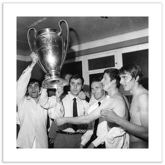Il Milan vince la Coppa dei Campioni 1969 - Farabola Fotografia
