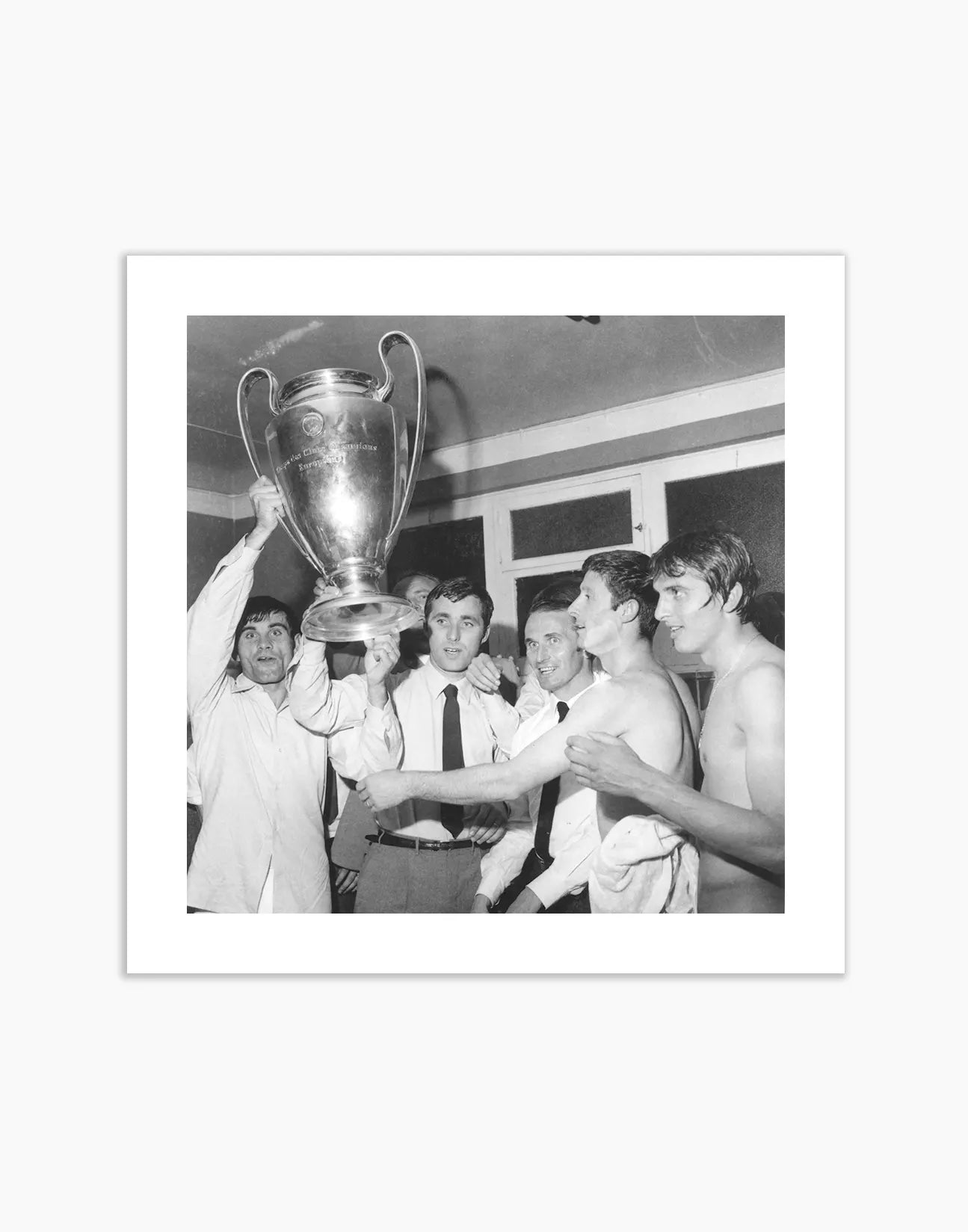 Il Milan vince la Coppa dei Campioni 1969 - Farabola Fotografia