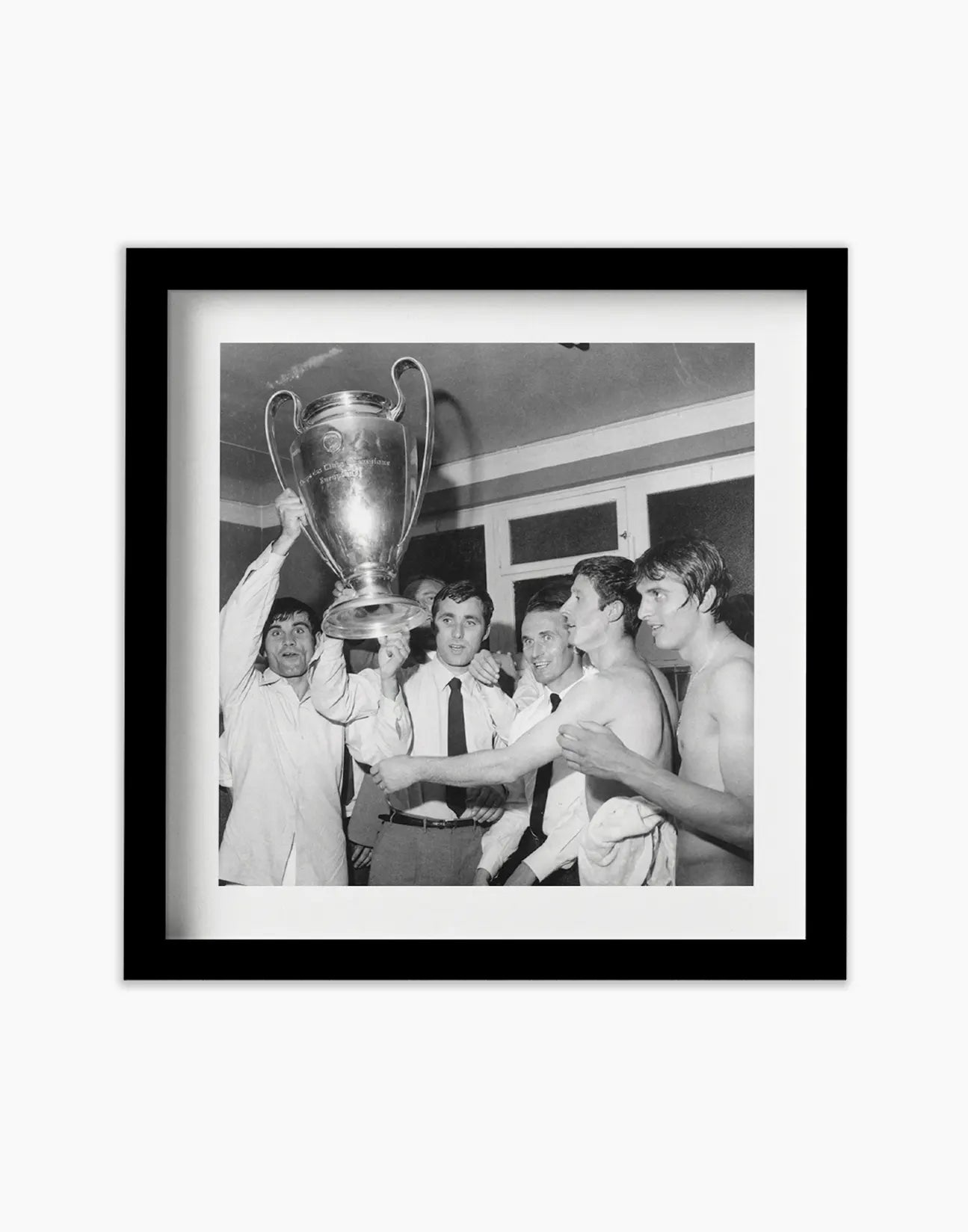 Il Milan vince la Coppa dei Campioni 1969 - Farabola Fotografia