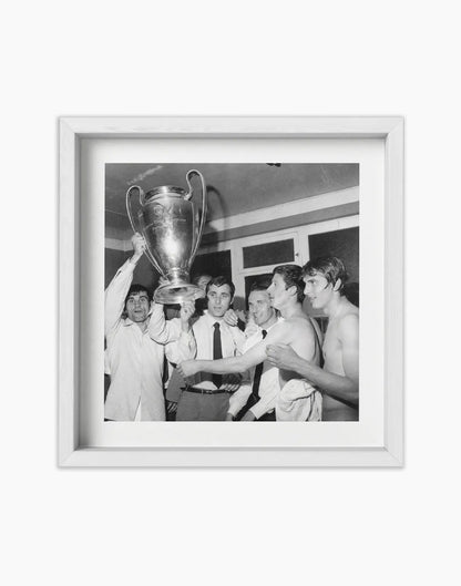 Il Milan vince la Coppa dei Campioni 1969 - Farabola Fotografia