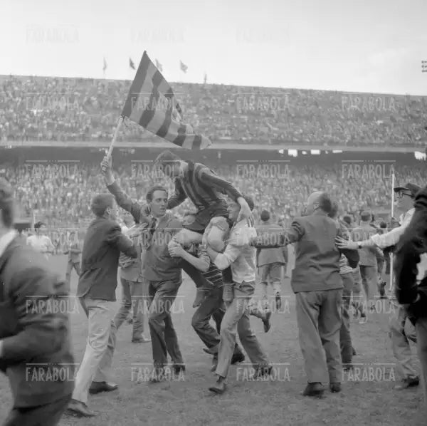 Il Milan vince lo scudetto, 1959 - Farabola Immagine digitale
