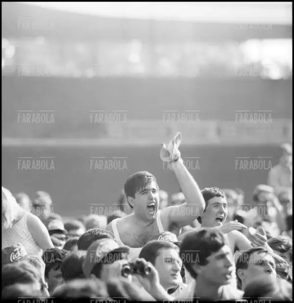 Il pubblico, Concerto dei Beatles, Velodromo Vigorelli, Milano, 1965 - Farabola Immagine digitale